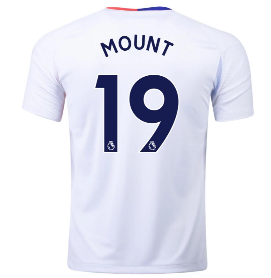 Chelsea Fourth Away Kit Soccer Jersey MASON MOUNT #19 2020/21